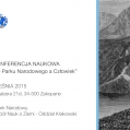 V Konferencja „Przyroda Tatrzańskiego Parku Narodowego a Człowiek” – komunikat nr. 4
