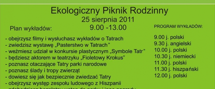 Piknik rodzinny TPN