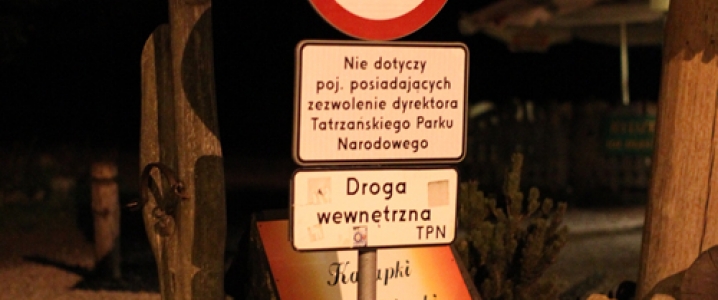 Ograniczenia wjazdu samochodów w Dolinie Kościeliskiej