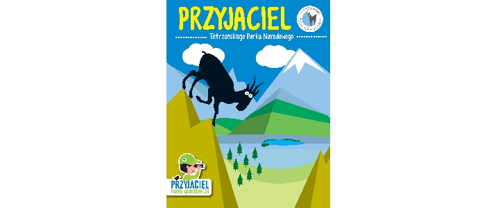 Okładka książeczki Przyjaciel Parku Narodowego